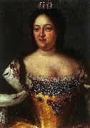 Portrait of Empress Anna of Russia johan